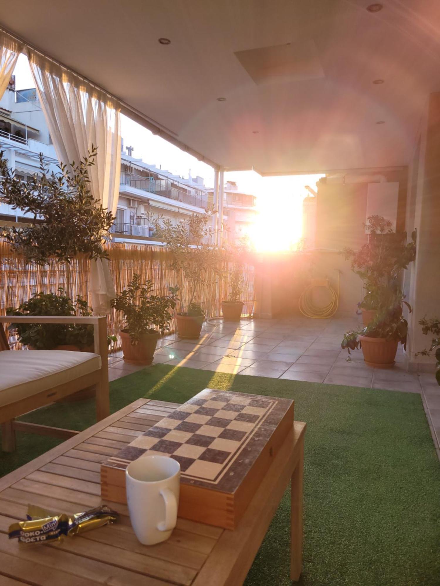 Flowery Penthouse In City Centre Of Tessalónica Exterior foto